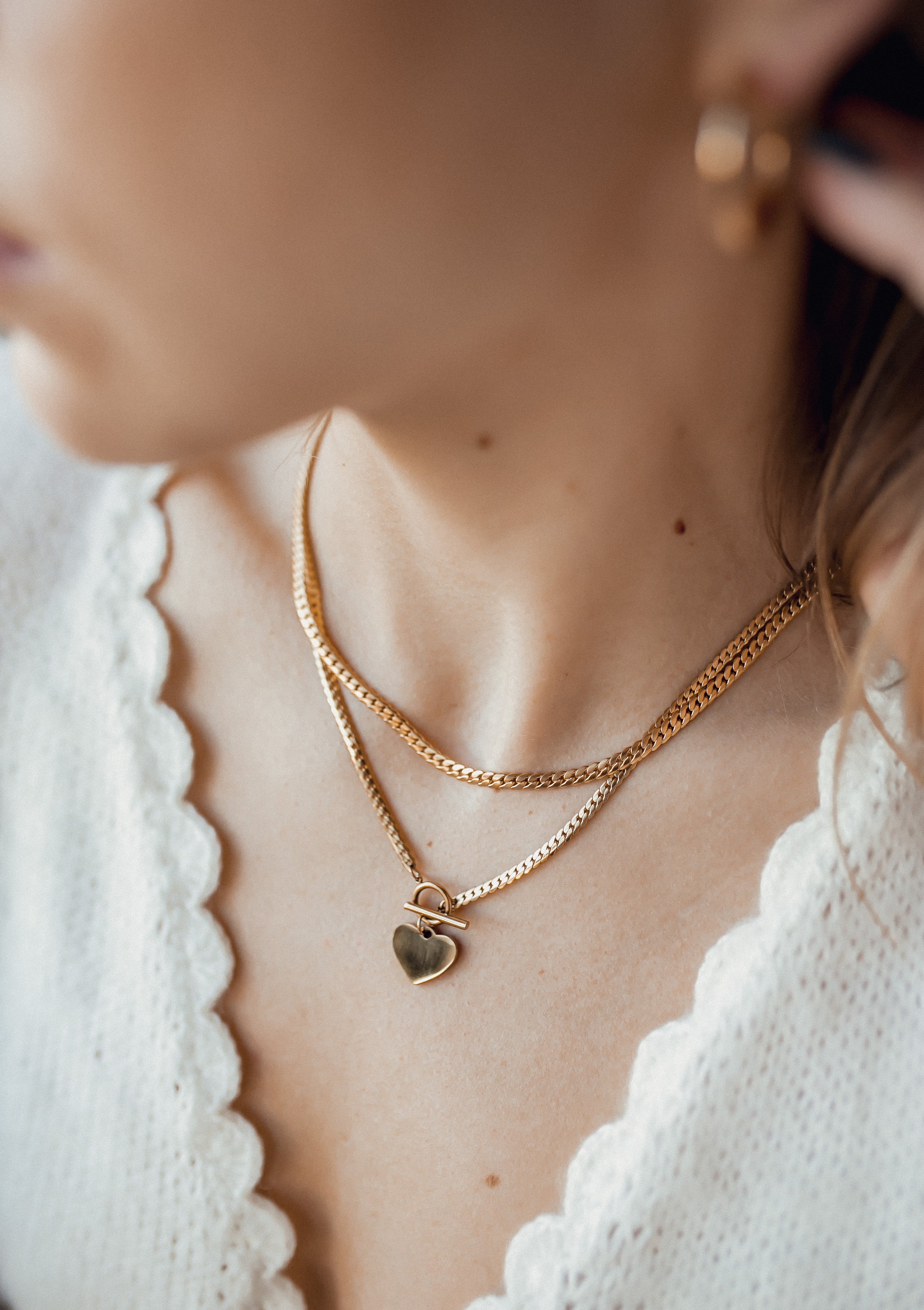 Collier Maillons Cubains Chaîne en Or